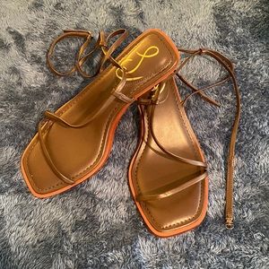Sam Edelman Dominique Sandal in Dark Chocolate